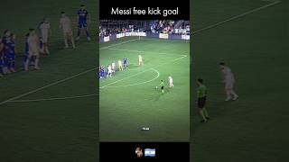 Messi free kick goal #sports