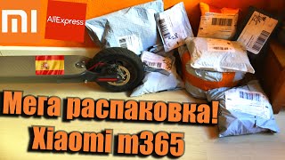 Самокат Xiaomi m365 МЕГА распаковка закупка с ALIEXPRESS!!!