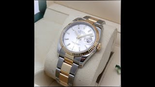 ROLEX DATEJUST STEEL&GOLD 36 - WATCHESGMT