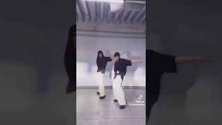 seven dance challenge by jungkook and mingyu choreography #randomtiktokvideos