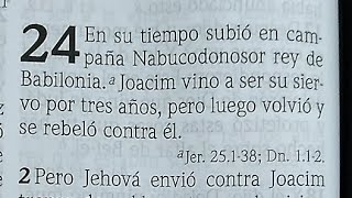 2 Reyes 24-25 (Reinado de Sedequías) y Efesios 2 (Salvos por gracia) RVR1960