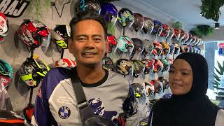 Jentera Bangsawan Datang Singgah Bikerz Garaj , Borong Helmet GS 4 Biji 😱 | BMW GS