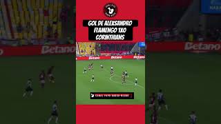 Gol de Alexandro contra o Corinthians! #flamengo #gols #highlight #highlights #shorts #short #mengo