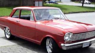 1963 Chevy II Nova 350ci Small Block Start Up/Take Off