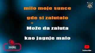 Tuzno leto - Karaoke version with lyrics