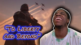 "To Liberty and Beyond" by JT Music [HELLDIVERS 2 RAP] | WATCH ALONG CREW REACTION