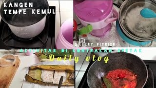 Aktivitas ibu rumah tangga ||masak simpel ||tempe kemul #dailyvlog #kegiatandikontrakan3petak