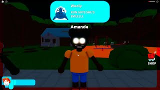 Top 5 Scariest Moments in Roblox's Amanda the Adventure!