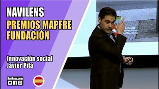 Presentación de NaviLens Premios Fundación Mapfre a la Innovación Social. Javier Pita CEO NaviLens