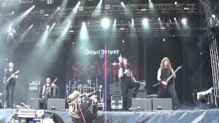 DevilDriver - Pray for villains LIVE @ Metaltown 2012