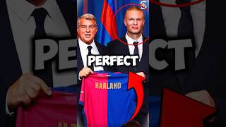 🤯 ERLING HAALAND FINAL TRANSFER TO BARCELONA #haaland #barcelona #football