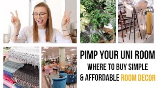 Where to Shop to Transform Your Uni Room