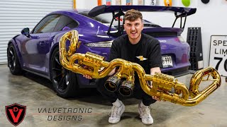 MAKING MY GT3RS SOUND INSANE WITH VALVETRONIC DESIGNS EXHAUST (RSR SOUND!)