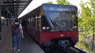 S Bahn Berlin BR 480 Toaster Mitfahrt S5 von Wuhletal bis Nöldnerplatz April 2024