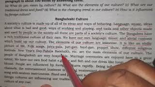 Bangladeshi culture paragraph