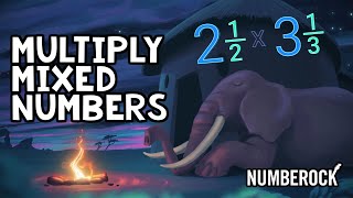 Multiplying Mixed Numbers Song | 5th Grade