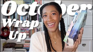 🎃 October Reading Wrap Up 😬📚 What I read while in a reading SLUMP