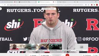 Rutgers DE Mike Tverdov talks run defense, penalties