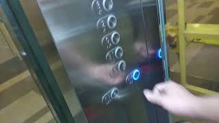 Otis scenic elevator at Bhiraj Tower Bitec Bangna Bangkok Thailand (tower retail)