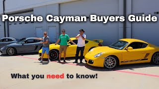 What to Look for When Buying a Porsche CAYMAN! - Everything you need to Know about Porsche Caymans!