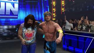 WWE2K24 DUDE LOVE VS LOGAN PAUL