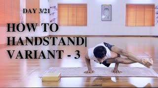 How to #handstand - Day 3 - Ashtavakrasana | Harsha Yoga | Harsha Nagaraj