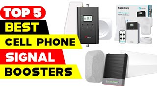 Top 5 Best Cell Phone Signal Boosters Reviews of 2024