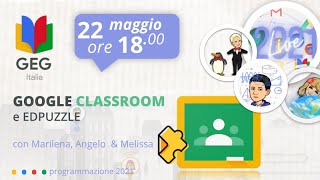 Google Classroom e edpuzzle