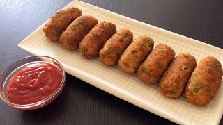 SPAGHETTI CROQUETTES❗TASTY CHICKEN CROQUETTES EVENING SNACK RECIPE BY RUSTIC FLAVOURS😍💖