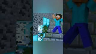 Journalist and Zombie -#minecraft #animation #shorts