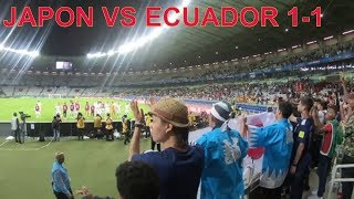 JAPON VS ECUADOR 1-1 LIVE