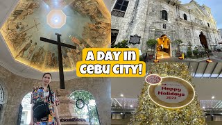 LUZVIMIN SERIES 2022 | FIRST TIME RIDING A FERRY + SPENDING A DAY IN CEBU CITY! 💛