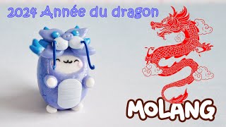 Tutoriel Fimo Molang dragon / Polymer Clay Tutorial