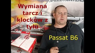 Nowe klocki i tarcze tylne w passacie b6