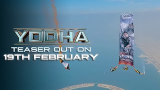 YODHA - Mid Air Poster Drop | Sidharth Malhotra | Sagar Ambre & Pushkar Ojha | Karan Johar