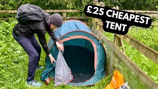 £25 Pop Up Tent From The Range Review Absolute Bargain! | Stealth Cooking Burgers.