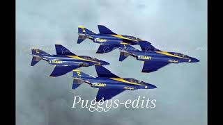 Blue angels F-11 tiger and F-4 phantom