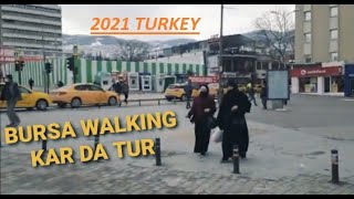 Bursa walking snow tour - kar da yürüyüş Turkey 2021