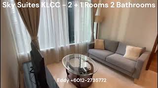 Sky Suites KLCC - 2+1R2B for Rent