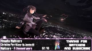 Nightcore - A thousand years