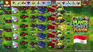 Plants Vs Zombies Fusion bisa memakai tanaman king di mode adventure? download s3karang!!!