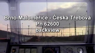 Cabview Brno-Maloměřice - Česká Třebová Pn 63200 (04.03.2016) backview