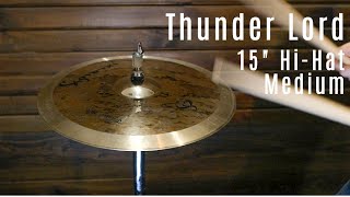 Symrna Cymbals - Thunder Lord 15" Hi-Hat