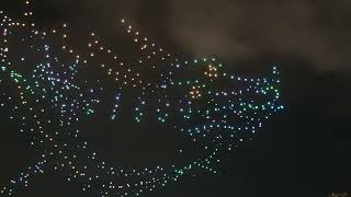 Dragon Drone Show @TheMarinaBaySands