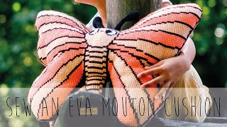 HOW TO FINISH THE EVA MOUTON BUTTERFLY PILLOW • VERVACO