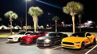 MUSTANG GTS TAKE OVER THE STREETS OF MYRTLE BEACH SC !!!  *COPS WERE CALLED*  👮‍♀️