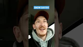 SNOW DAY!!! shout out to the plow drivers! #snow #plowing #subscribe #snowday  #comment #viral