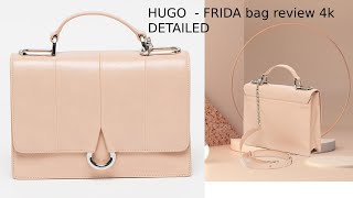 HUGO BOSS Frida office  bag review 4k detailed