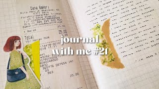 + not the most exciting video, but here you go | traveler's notebook journal with me #21