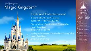 Walt Disney World Channel - 10/24/2021